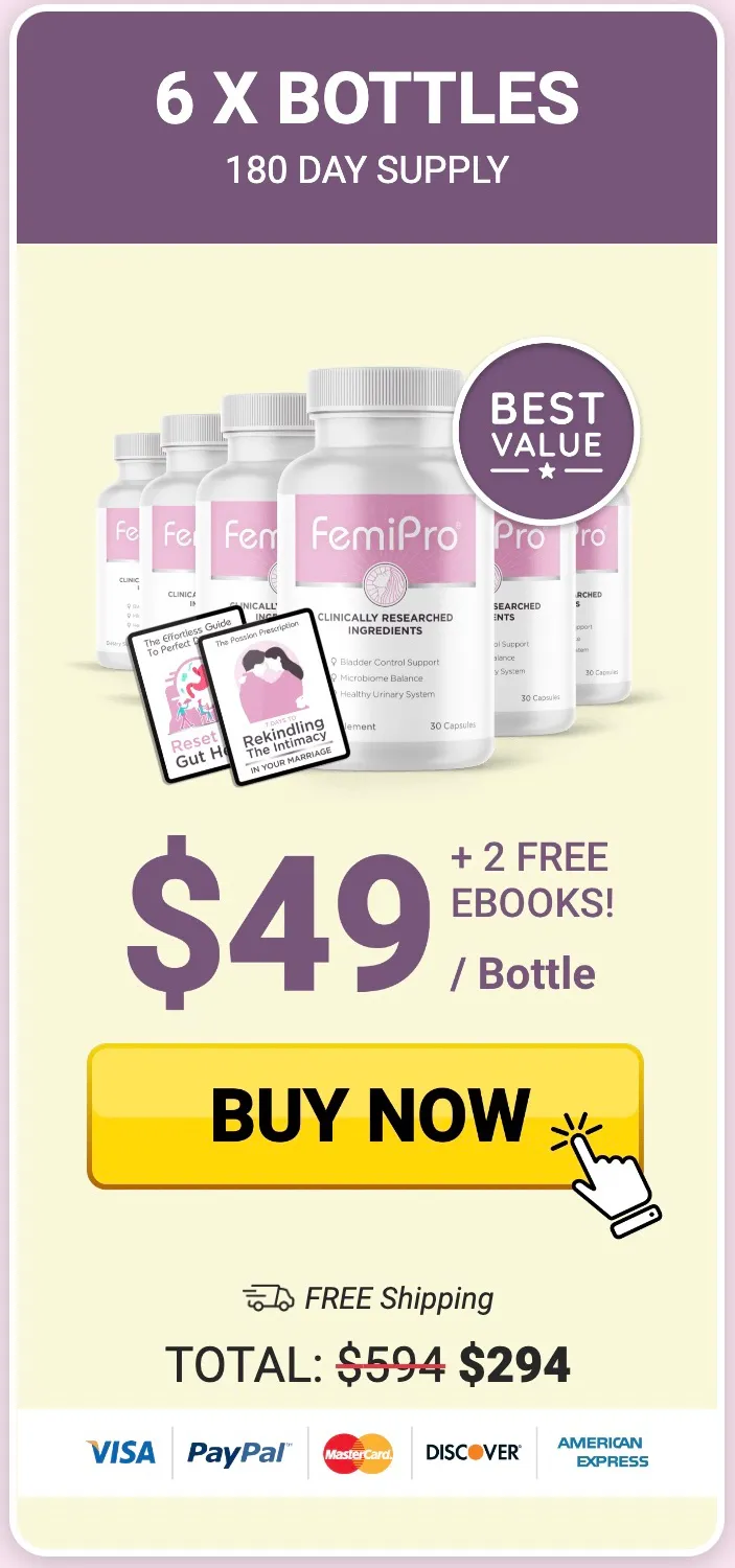 FemiPro 6 bottles