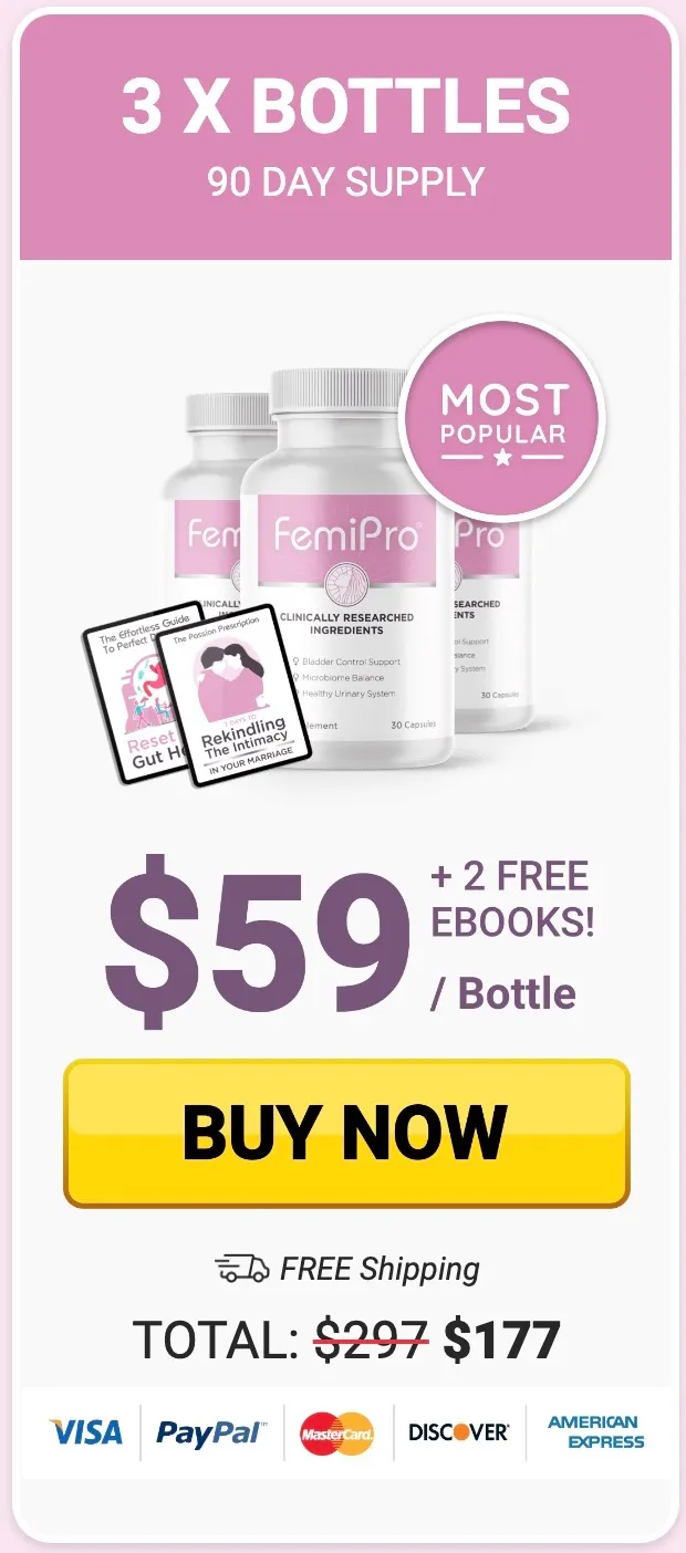 FemiPro 3 bottles